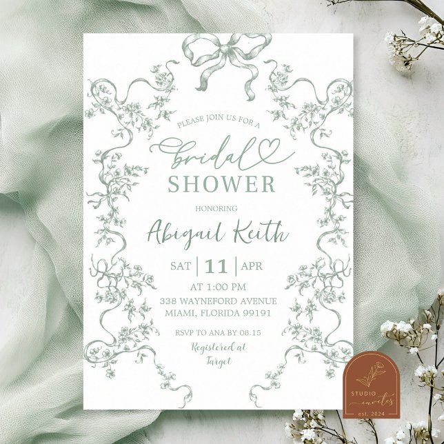 Invitación de Despedida de Soltera en Toile Francé (Subido por el creador)