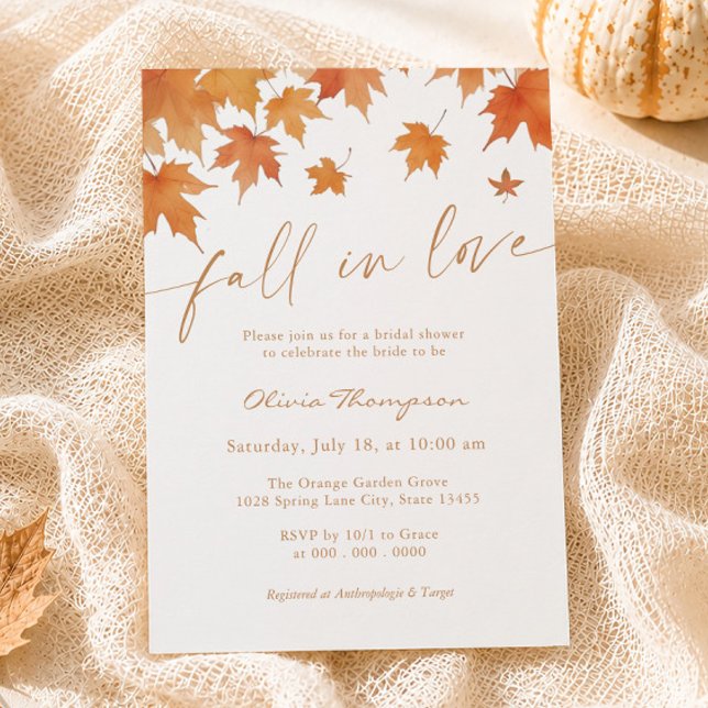 Invitación de Despedida de Soltera Enamorarse (Subido por el creador)