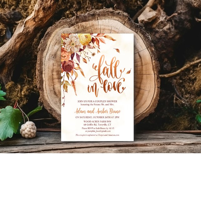 Invitación de Despedida de Soltera 'Enamorarse' (Subido por el creador)
