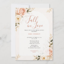 Invitación de Despedida de Soltera 'Enamorarse' co