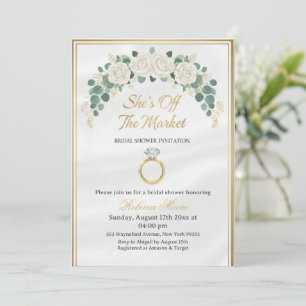 Invitación de Despedida de Soltera 'Está Fuera del
