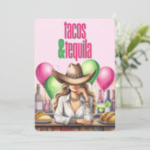 Invitación de Despedida de Soltera Fiesta