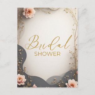 Invitación de Despedida de Soltera Floral Boho
