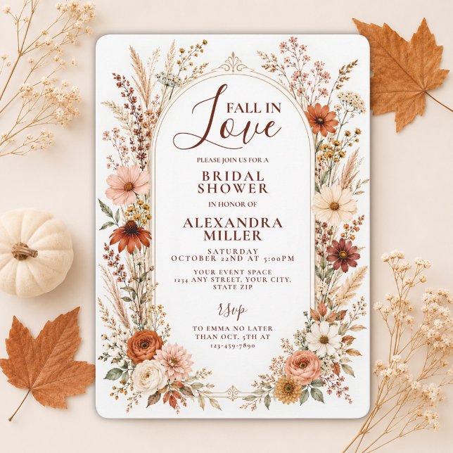 Invitación de Despedida de Soltera Floral Boho Flo (Subido por el creador)