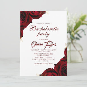 Invitación de Despedida de Soltera Floral de Jardí