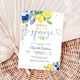 Invitación de Despedida de Soltera Floral de Limón
