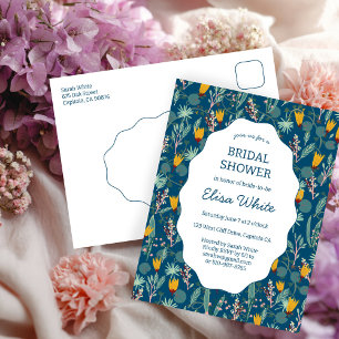Invitación de Despedida de Soltera Floral Jardín d