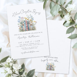 Invitación de Despedida de Soltera Floral Nuevo Ca