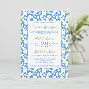 Invitación de Despedida de Soltera Floral Pintada