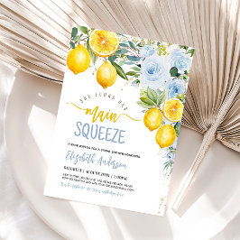 Invitación de Despedida de Soltera Limón Azul Main