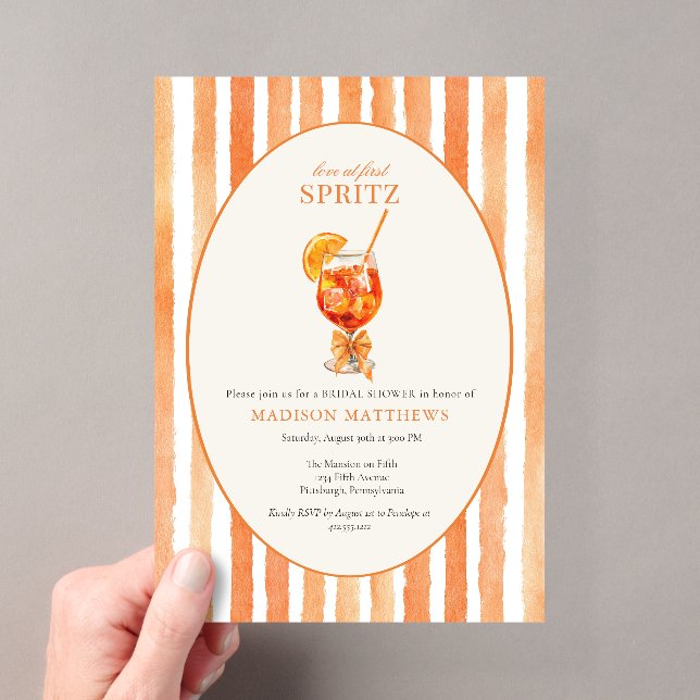 Invitación de Despedida de Soltera Love at First S (Insitu (portátil))