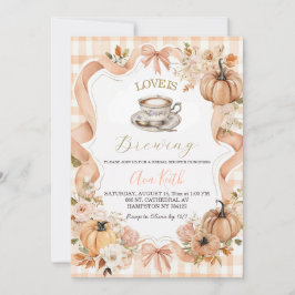 Invitación de Despedida de Soltera Love Is Brewing