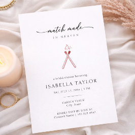Invitación de Despedida de Soltera Minimalista Mod