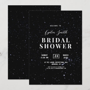 Invitación de Despedida de Soltera Noche Estrellad