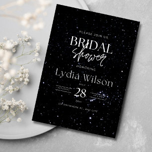 Invitación de Despedida de Soltera Noche Estrellad