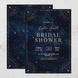 Invitación de Despedida de Soltera Noche Estrellad