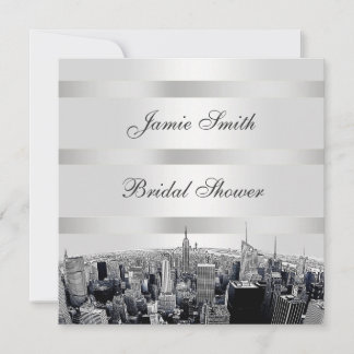 Invitación de Despedida de Soltera NYC Etched Skyl