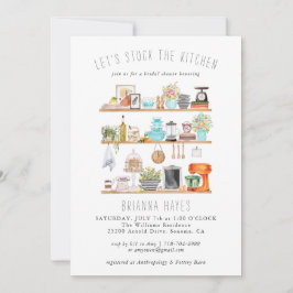 Invitación de Despedida de Soltera para Abastecer