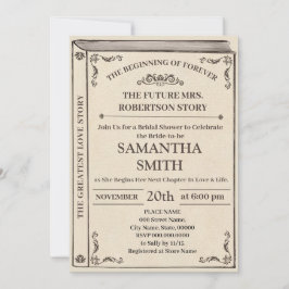 Invitación de Despedida de Soltera para Amante de 