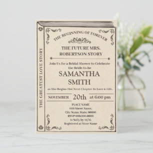 Invitación de Despedida de Soltera para Amante de 