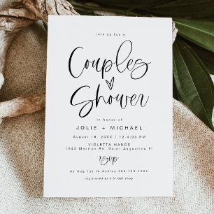 Invitación de Despedida de Soltera para Parejas, T