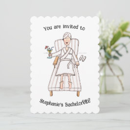 Invitación de Despedida de Soltera para Señora Día