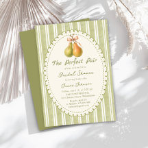 Invitación de Despedida de Soltera Perfect Pair Gr
