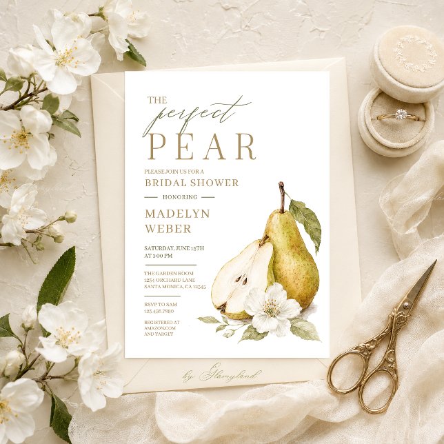 Invitación de Despedida de Soltera Perfect Pear (Subido por el creador)