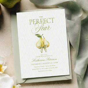 Invitación de Despedida de Soltera Perfect Pear
