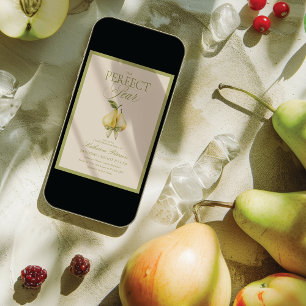 Invitación de Despedida de Soltera Perfect Pear