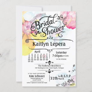 Invitación de Despedida de Soltera Personalizada_A