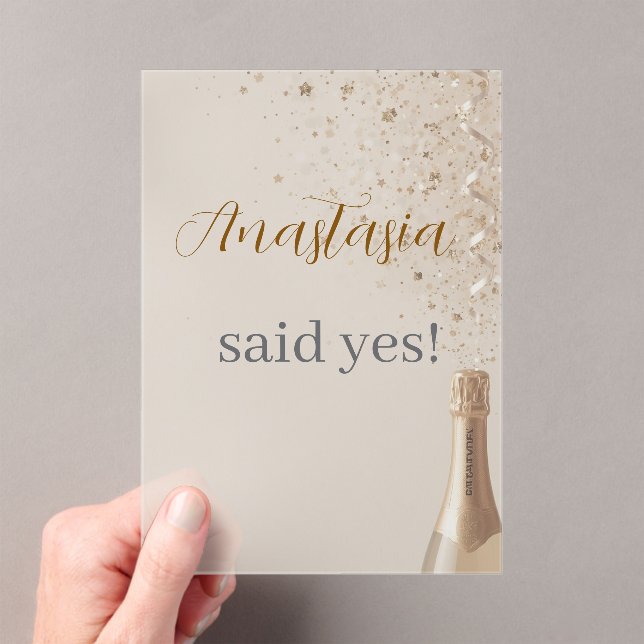 Invitación de Despedida de Soltera Personalizada E (Insitu (portátil))