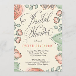 Invitación de Despedida de Soltera Refined Bloom