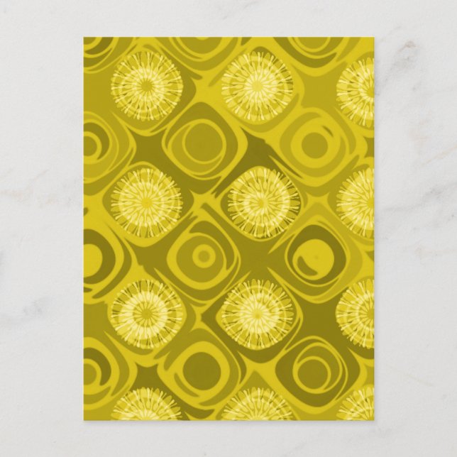 Invitación de Despedida de Soltera Retro Daisies (Anverso)