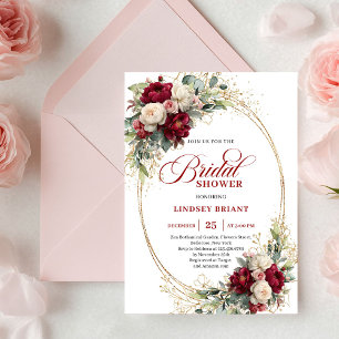 Invitación de Despedida de Soltera Romántica Marsa