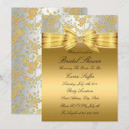 Invitación de Despedida de Soltera Rosa de Oro y P