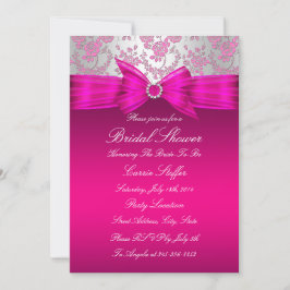 Invitación de Despedida de Soltera Rosa Rosa y Pla