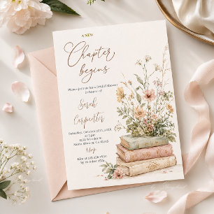 Invitación de Despedida de Soltera Un Nuevo Capítu