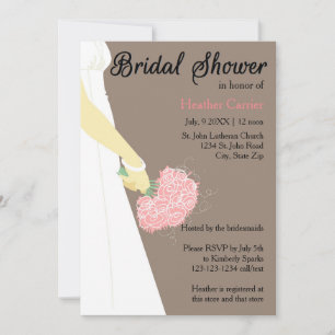 Invitación de Despedida de Soltera - Vestido Verti