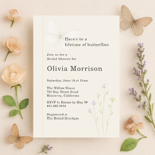 Invitación de Despedida de Soltera Wildflower Life