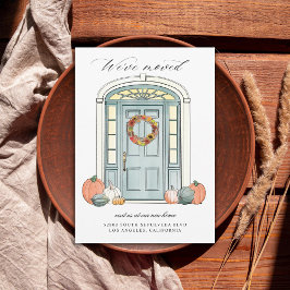 Invitación de desplazamiento de la puerta colonial