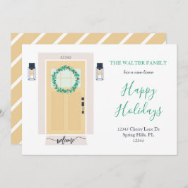 Invitación de desplazamiento de la puerta delanter