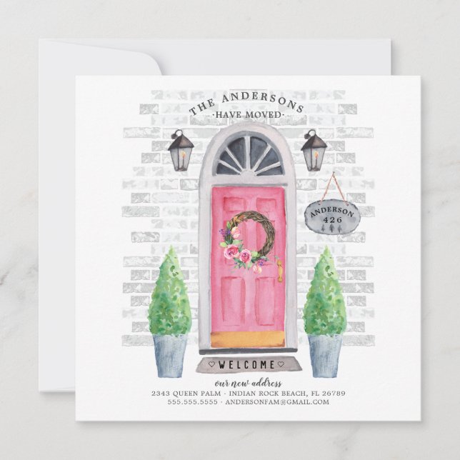 Invitación de desplazamiento de la puerta delanter (Anverso)