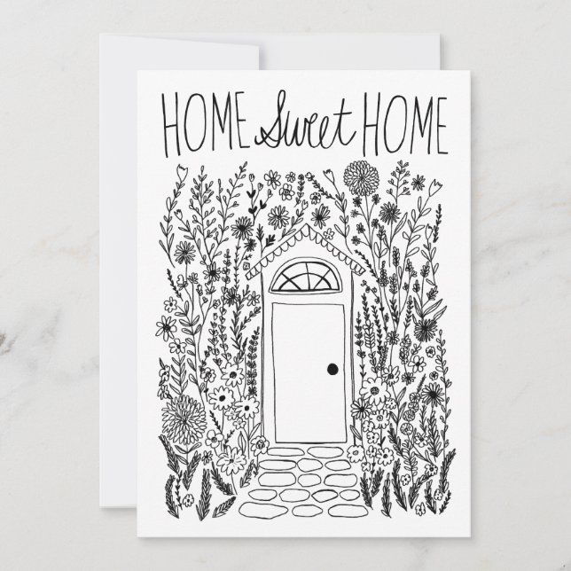 Invitación de desplazamiento de nueva dirección de (Anverso)