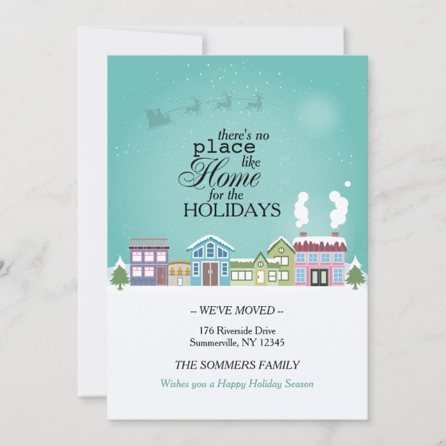 Invitación de desplazamiento de vacaciones (Anverso)