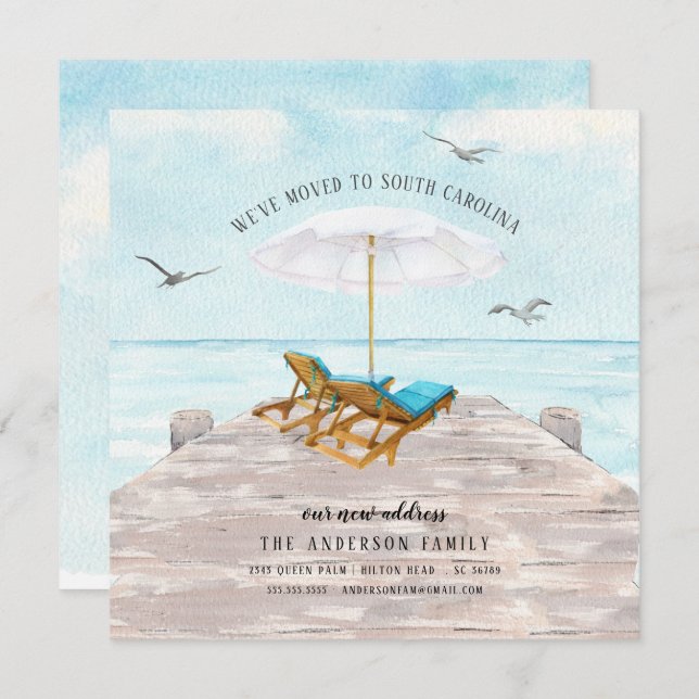 Invitación de desplazamiento del mar tropical