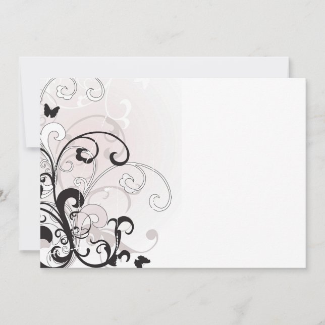 Invitación de desplazamiento retro (Anverso)