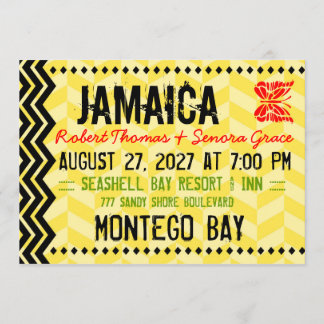 Invitación de destino de JAMAICA