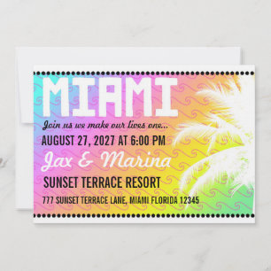 Invitación de destino de MIAMI