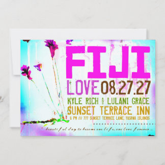 Invitación de destino FIJI ONE